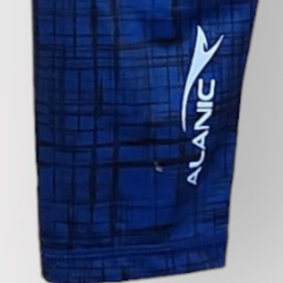 NWT ALANIC WOMENS BLUE ACTIVEWEAR SPORT STRETCH PANTS SIZE XL - Picture 2 of 6